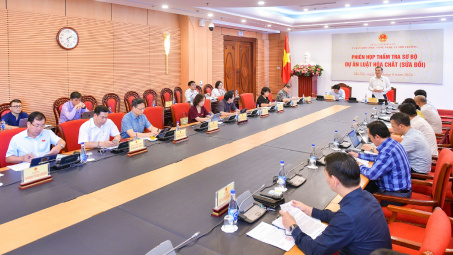 Dự án Luật Hóa chất (sửa đổi) đủ điều kiện trình Ủy ban Thường vụ Quốc hội