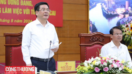 [TIN ẢNH] Bộ trưởng Nguyễn Hồng Diên thăm và làm việc tại tỉnh Lào Cai