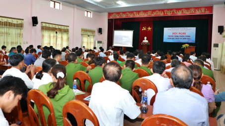 Các nhà máy Thủy điện trên sông Vu Gia phối hợp truyền thông phòng tránh, giảm nhẹ thiên tai năm 2024