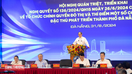 Thủ tướng: Đà Nẵng có "thiên thời, địa lợi, nhân hòa" để triển khai Nghị quyết 136