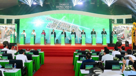 Taseco Land (TAL) khởi công khu công nghiệp quy mô hơn 2.300 tỷ đồng tại Hà Nam