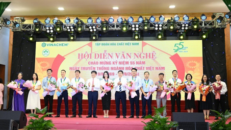 Sôi nổi Hội diễn văn nghệ Tập đoàn Hoá chất Việt Nam khu vực phía Bắc