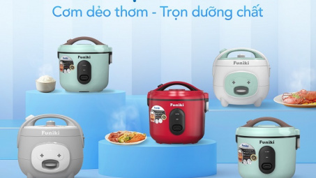 Điện máy Gia dụng Hoà Phát ra mắt bộ sưu tập nồi cơm điện nắp gài