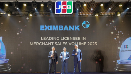 Ngân hàng Eximbank (EIB) được vinh danh giải thưởng danh giá của JCB