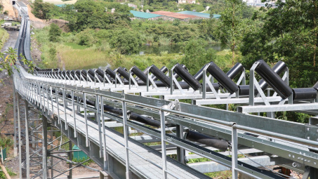 TKV: Thúc tiến độ Dự án băng tải than từ kho G9 đi cảng Hóa Chất - Mông Dương