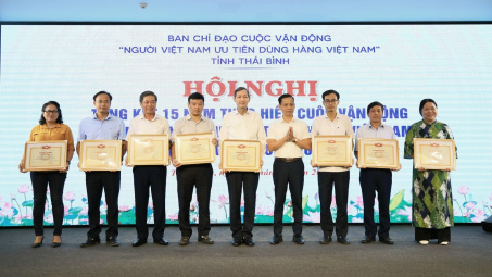 Thái Bình: Đẩy mạnh thực hiện Cuộc vận động “Người Việt Nam ưu tiên dùng hàng Việt Nam”