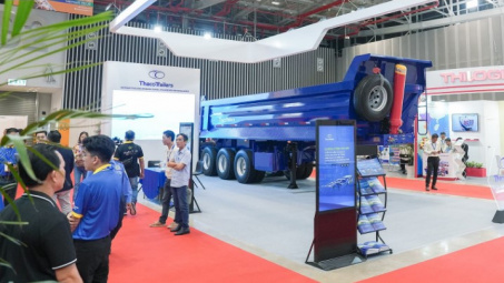 Thaco Trailers tích cực quảng bá, kết nối giao thương tại VILOG 2024