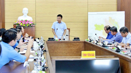 Phó Thủ tướng Lê Thành Long chỉ đạo khắc phục hậu quả mưa lũ ở Yên Bái