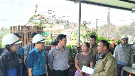 TKV: Chung tay chăm lo cho người lao động, chia sẻ, hỗ trợ các gia đình bị thiệt hại do bão số 3