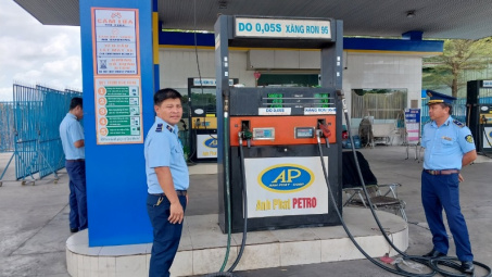 Long An: Vi phạm kinh doanh xăng dầu, một cửa hàng bị xử phạt trên 600 triệu đồng
