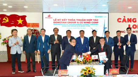 Long An đón dự án Nhà máy sản xuất thiết bị điện gió gần 200 triệu USD