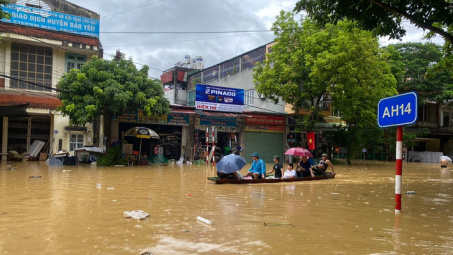 Tiếp tục hỗ trợ 200 tấn gạo cho 14 địa phương bị ảnh hưởng bởi bão số 3