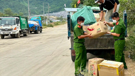 Đà Nẵng: Tiêu hủy gần 10.000 chiếc bánh Trung thu không rõ nguồn gốc