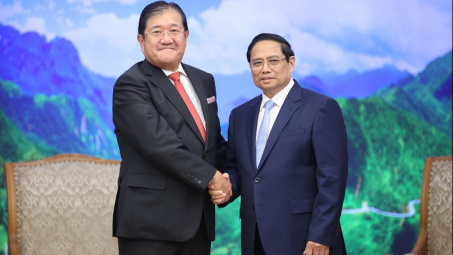 Thủ tướng đề nghị Tập đoàn Mitsui đẩy nhanh tiến độ triển khai chuỗi dự án điện-khí Lô B