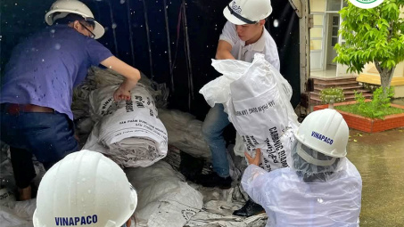 Tổng Công ty Giấy Việt Nam: Hỗ trợ kip thời nhiều xã thuộc huyện Phù Ninh giảm thiểu thiệt hại do bão lũ