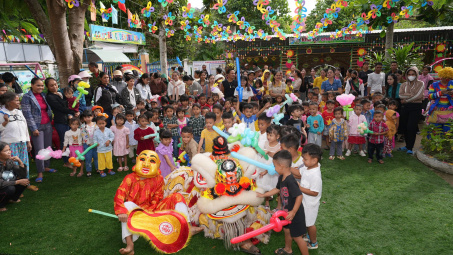 "Trung thu cho em" tại các xã vùng núi Quảng Nam