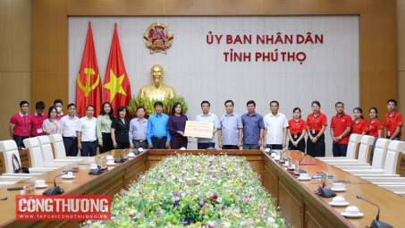 Bộ Công Thương hỗ trợ Phú Thọ khắc phục thiệt hại do bão số 3