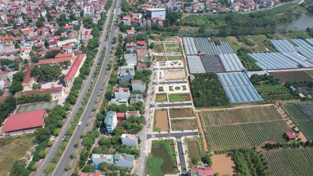 Hà Nội: Hơn 80% số lô đất đấu giá tại Thanh Oai bị bỏ cọc