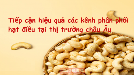 [Emagazine] Tiếp cận hiệu quả các kênh phân phối hạt điều tại thị trường châu Âu