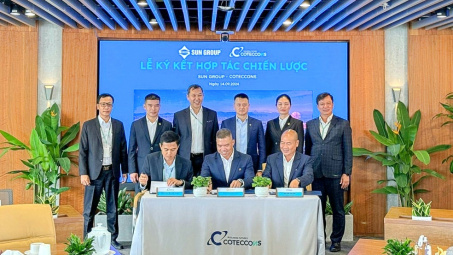 Xây dựng Coteccons (CTD) làm tổng thầu dự án 2 tỷ USD, hợp tác chiến lược với Sun Group