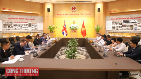 Việt Nam - Vương quốc Anh: Đẩy mạnh hợp tác lĩnh vực thương mại và năng lượng