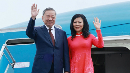 Tổng Bí thư, Chủ tịch nước lên đường dự khóa họp 79 Đại hội đồng LHQ và thăm cấp Nhà nước tới Cuba