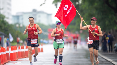 Giải Marathon Quốc tế Hà Nội Techcombank Mùa thứ 3: Hành trình của tinh thần thể thao kiên định, mạnh mẽ