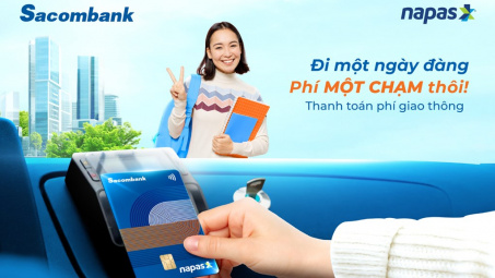 Sacombank triển khai thanh toán vé xe buýt qua thẻ NAPAS