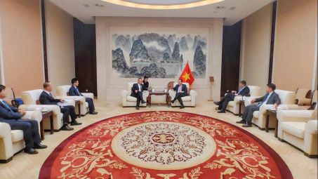 Tập đoàn Xây dựng Giao thông Trung Quốc đề xuất hợp tác trong lĩnh vực năng lượng với Việt Nam