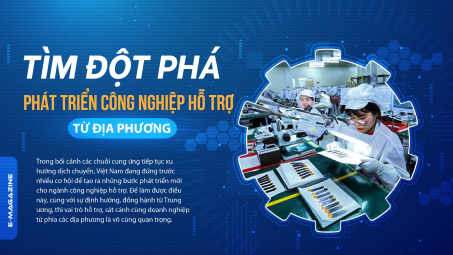 Tìm đột phá phát triển công nghiệp hỗ trợ từ địa phương