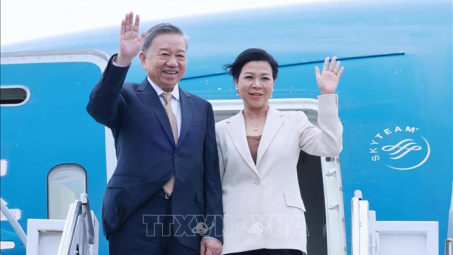 Tổng Bí thư, Chủ tịch nước Tô Lâm bắt đầu chuyến thăm cấp Nhà nước tới Cuba