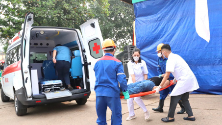 Supe Lâm Thao: Diễn tập ứng phó sự cố hoá chất và Ứng phó sự cố môi trường năm 2024