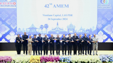 Thứ trưởng Nguyễn Hoàng Long tham dự Hội nghị Bộ trưởng Năng lượng ASEAN lần thứ 42