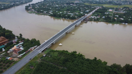 Thông xe kỹ thuật cầu Bạch Đằng 2 nối Đồng Nai - Bình Dương