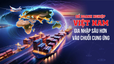 Để doanh nghiệp Việt Nam gia nhập sâu hơn vào chuỗi cung ứng