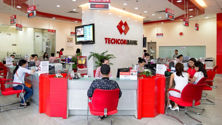 Có thể được nới room tín dụng, lợi nhuận của Ngân hàng Techcombank (TCB) dự báo tăng 32%
