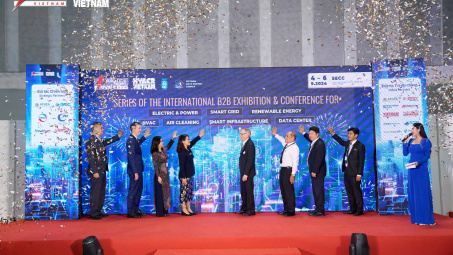 Chính thức khai mạc Triển lãm quốc tế Electric & Power Vietnam và HVACR Vietnam năm 2024