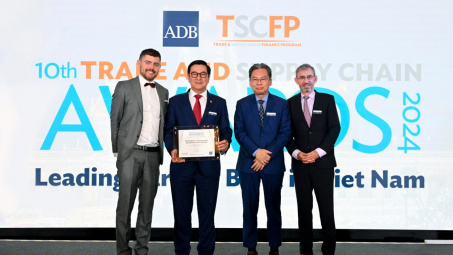 ADB vinh danh ngân hàng HDBank là Ngân hàng đối tác đầu tại Việt Nam lần thứ hai liên tiếp