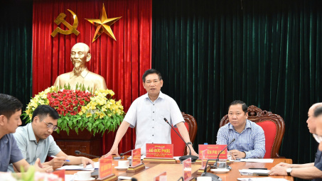 Hòa Bình: Phó Thủ tướng Hồ Đức Phớc làm việc với tỉnh về công tác khắc phục hậu quả bão số 3