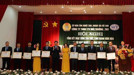 Công ty Môi trường: Tổng kết công tác năm 2024, Hội nghị người lao động năm 2025