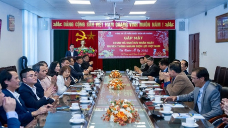 Gặp mặt tri ân cán bộ hưu trí - Nét đẹp văn hóa của Nhiệt điện Hải Phòng