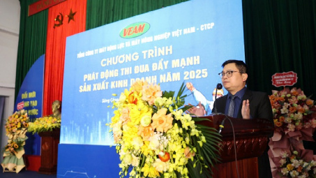 Tổng công ty VEAM: Phát động thi đua, đưa hoạt động sản xuất kinh doanh “về đích” năm 2025