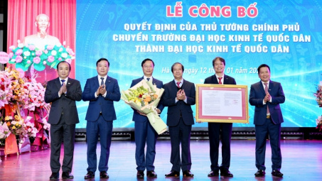 Đại học Kinh tế Quốc dân hoàn thành chuyển đổi sang mô hình đại học