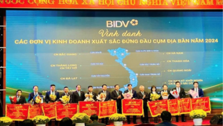 BIDV Nam Bình Dương: Đơn vị kinh doanh xuất sắc đứng đầu cụm Động lực phía Nam - Ngoài TP. Hồ Chí Minh