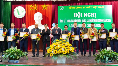 Tổng Công ty Giấy Việt Nam: Phấn đấu hoàn thành toàn diện các mục tiêu nhiệm vụ năm 2025