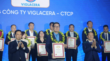 Tổng công ty Viglacera tiếp tục đứng trong Top 500 doanh nghiệp lớn nhất Việt Nam