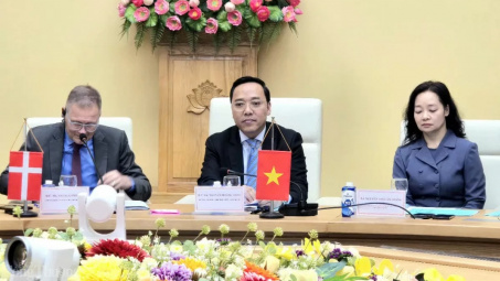 Việt Nam - Đan Mạch thống nhất định hướng hợp tác trong lĩnh vực năng lượng thời gian tới