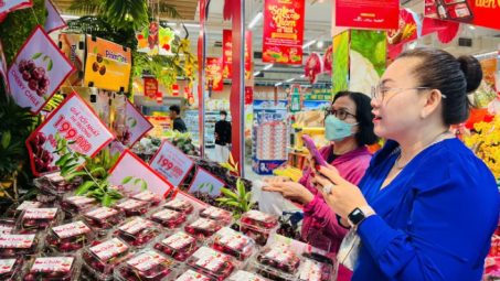 100 tấn cherry Chile tươi vào Co.opmart, Co.opXtra đón Tết Việt