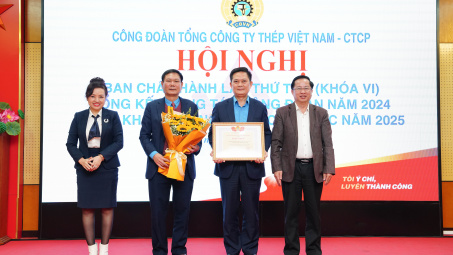 Người lao động Tổng công ty Thép Việt Nam - CTCP: Sẵn sàng cho một mùa xuân mới!