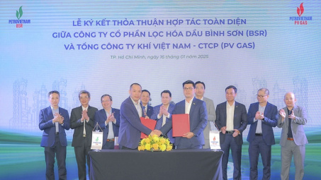 PV GAS - Lọc hoá dầu Bình Sơn (BSR) hợp tác toàn diện, góp phần đảm bảo an ninh năng lượng